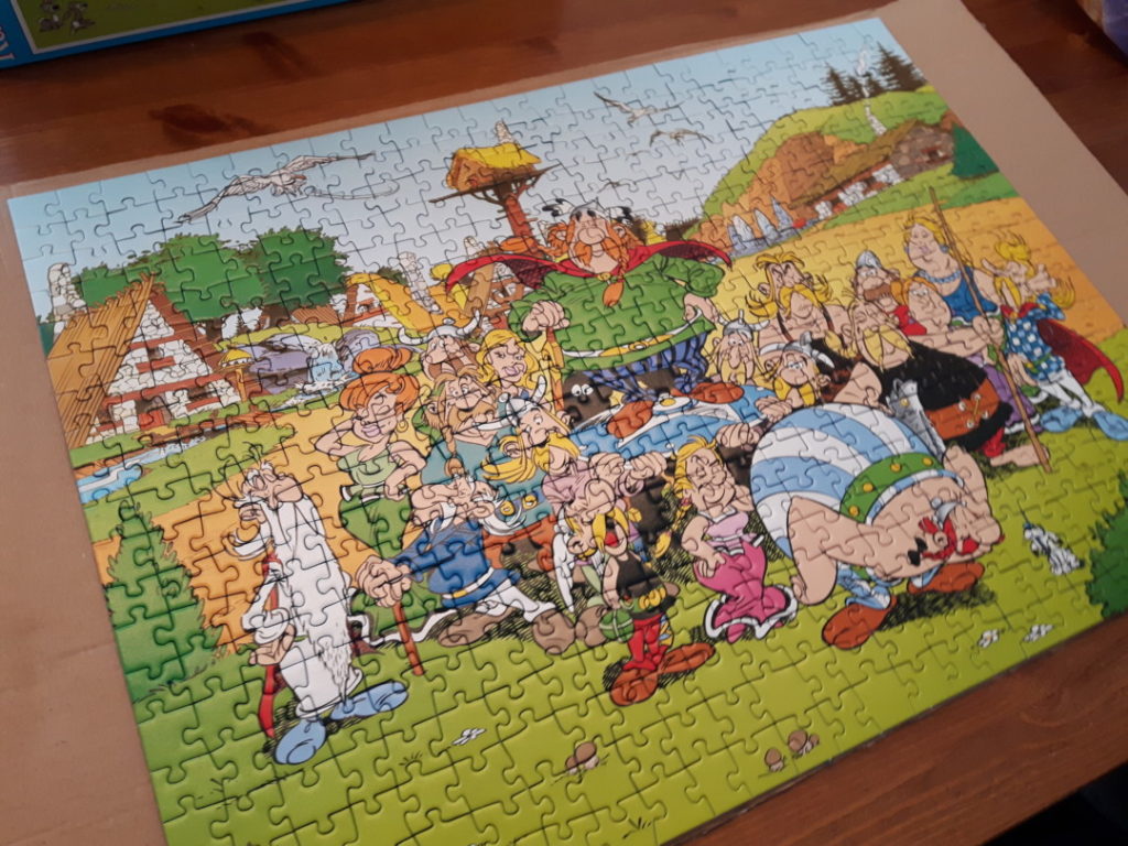 Monatsrückblick - Mamablogger - Puzzle Asterix